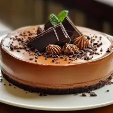 Recette de Gâteau Crémeux Chocolat et Petits-Beurres sans Cuisson
