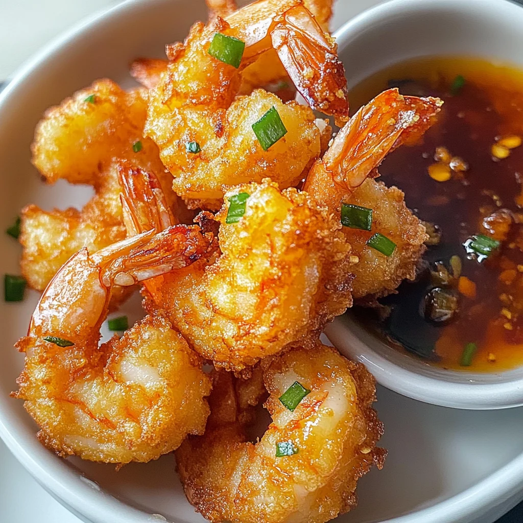 Beignets croustillants de crevettes