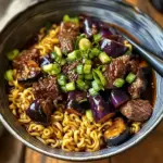 Bols de ramen au boeuf