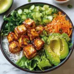 Bols de tofu laqué faciles