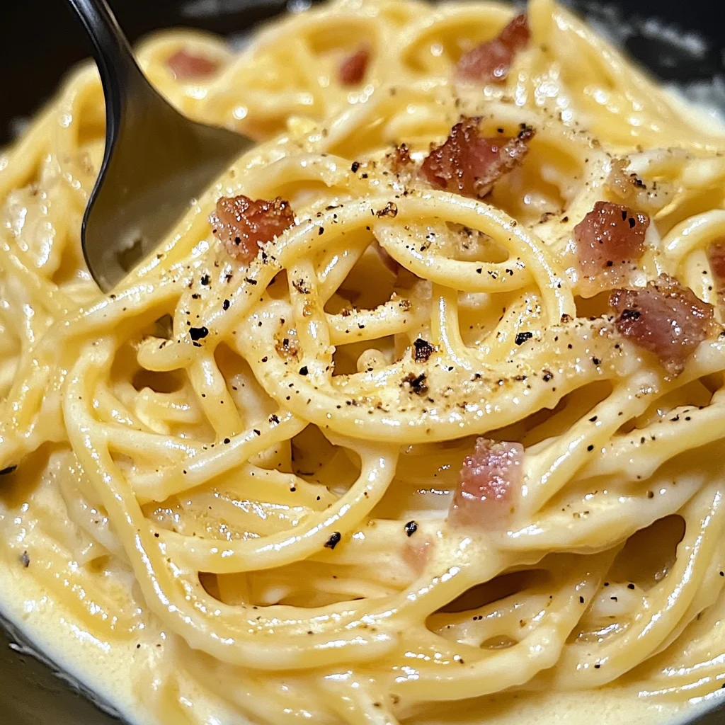 Carbonara classique italienne