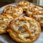 Cookies salés oignons comté