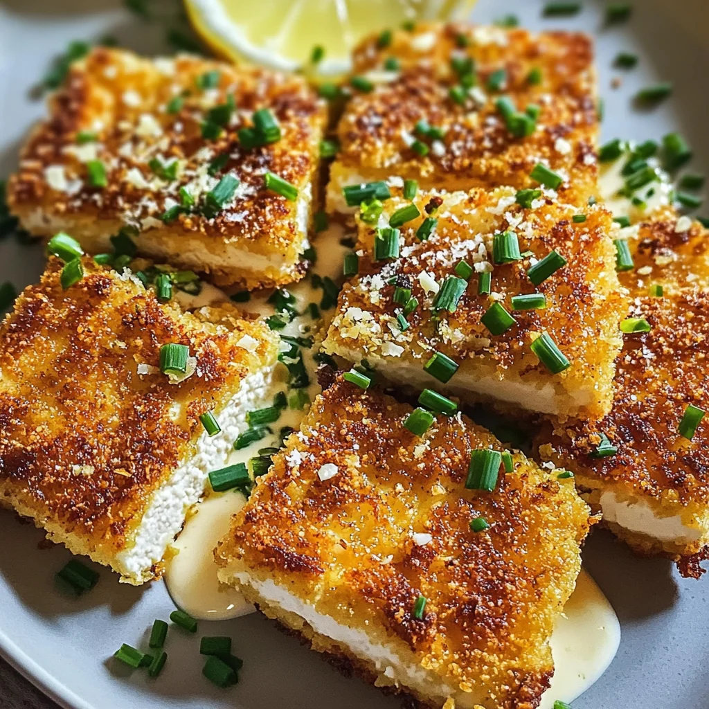 Escalopes tofu croustillantes maison