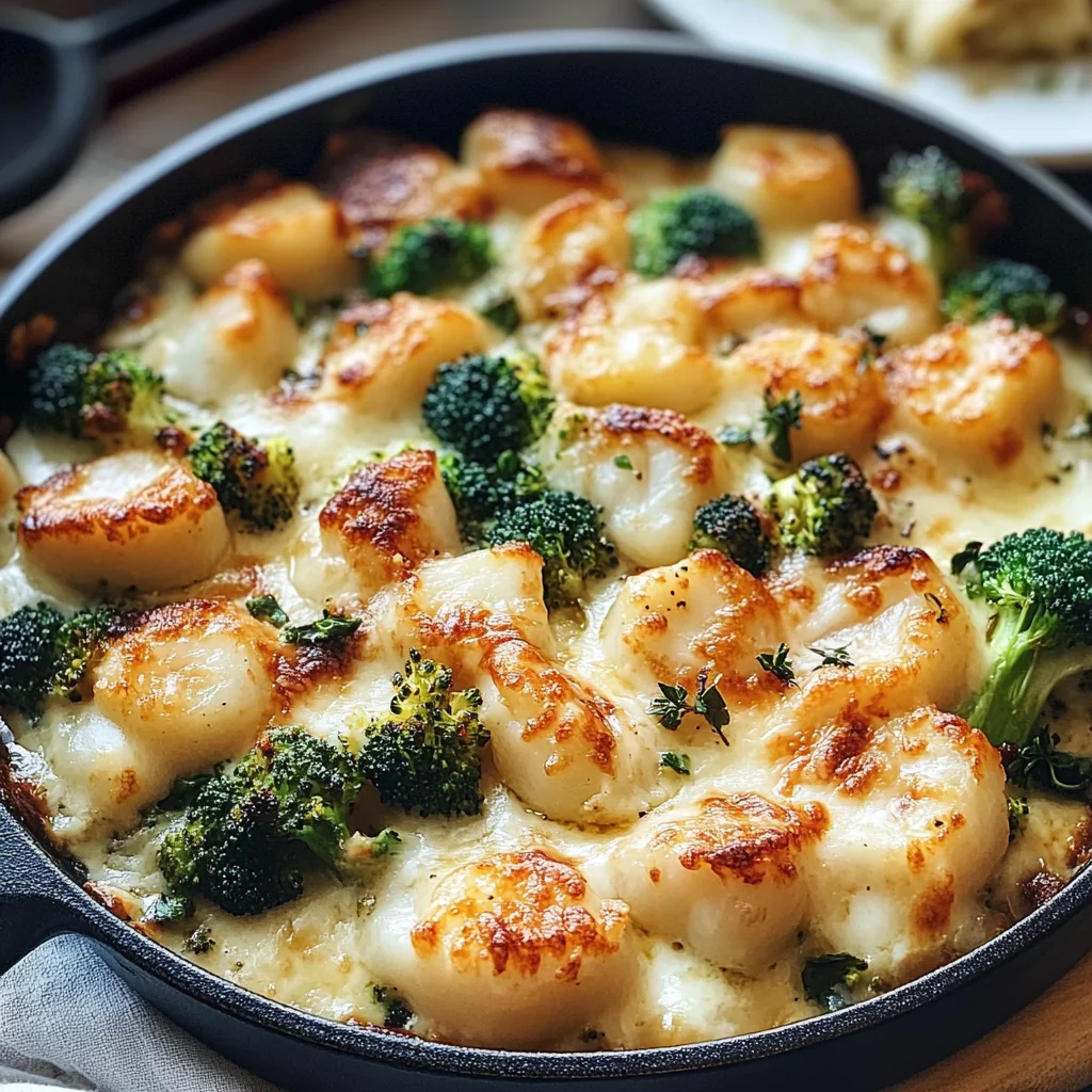 Gnocchis à la coquille Saint-Jacques
