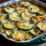 Gratin courgettes Bleu Auvergne
