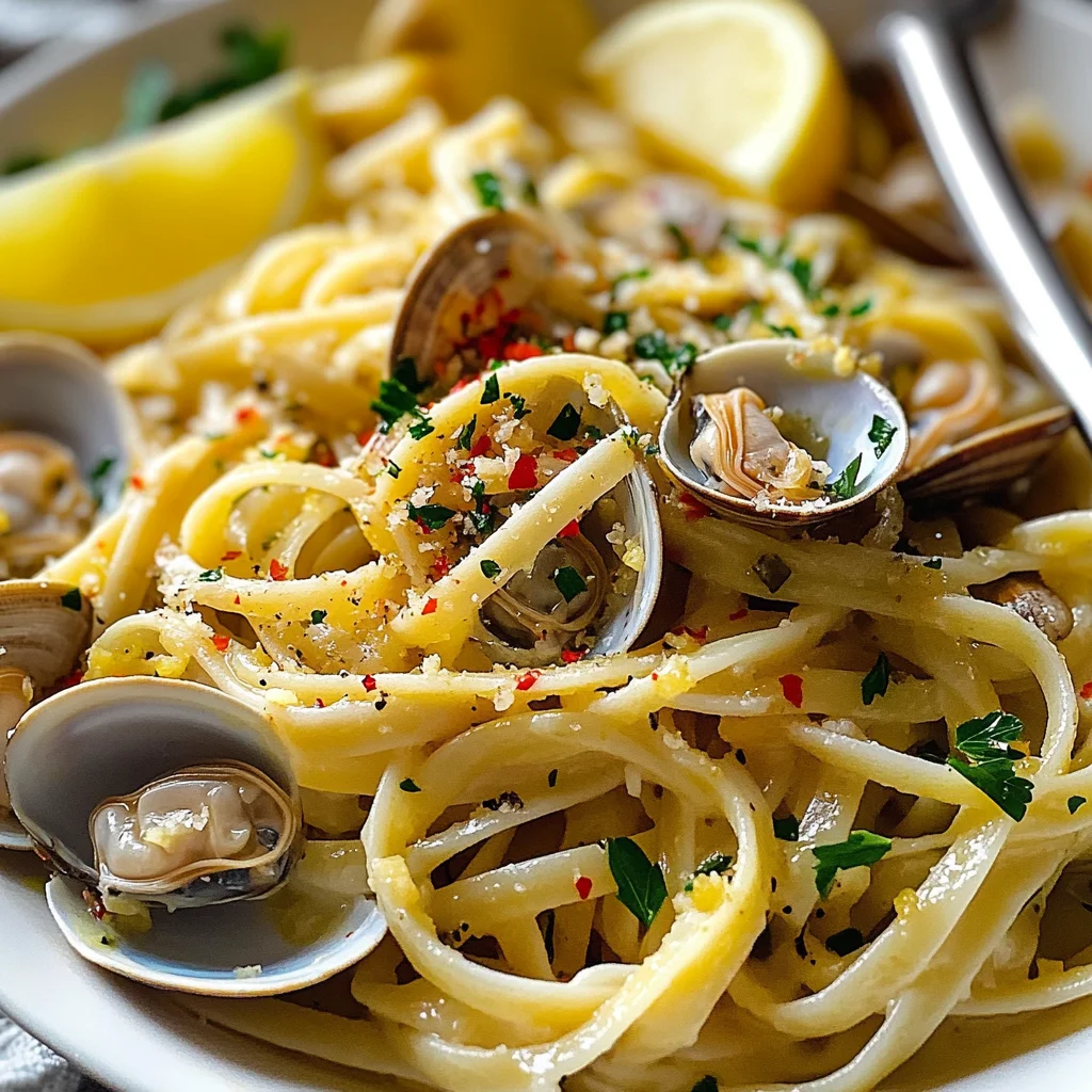 Linguines aux palourdes express