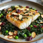 Morue poêlée et kale parfumé