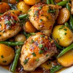 Poulet aux abricots gingembre