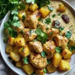 Poulet sauce dattes rutabaga
