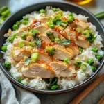 Riz au poulet et gingembre