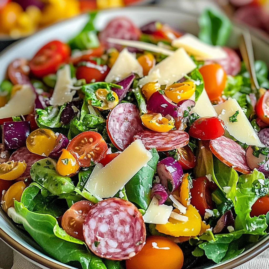 Salade hachée à l’italienne