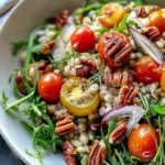 Salade orge fenouil tomates