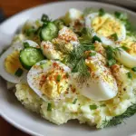 Salade russe revisitée fraîche
