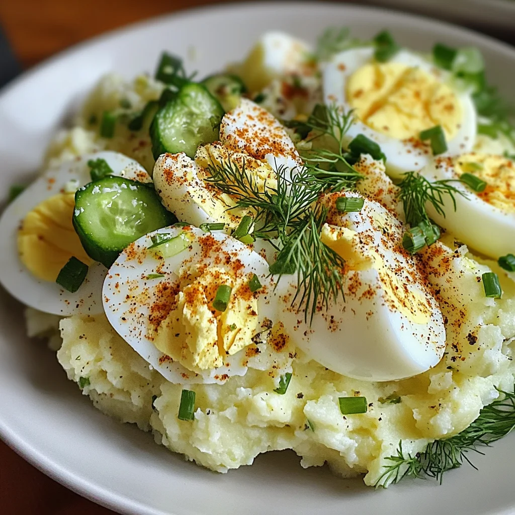 Salade russe revisitée fraîche