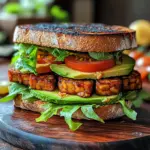 Sandwichs végés au tempeh