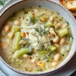 Soupe minestrone blanche légère