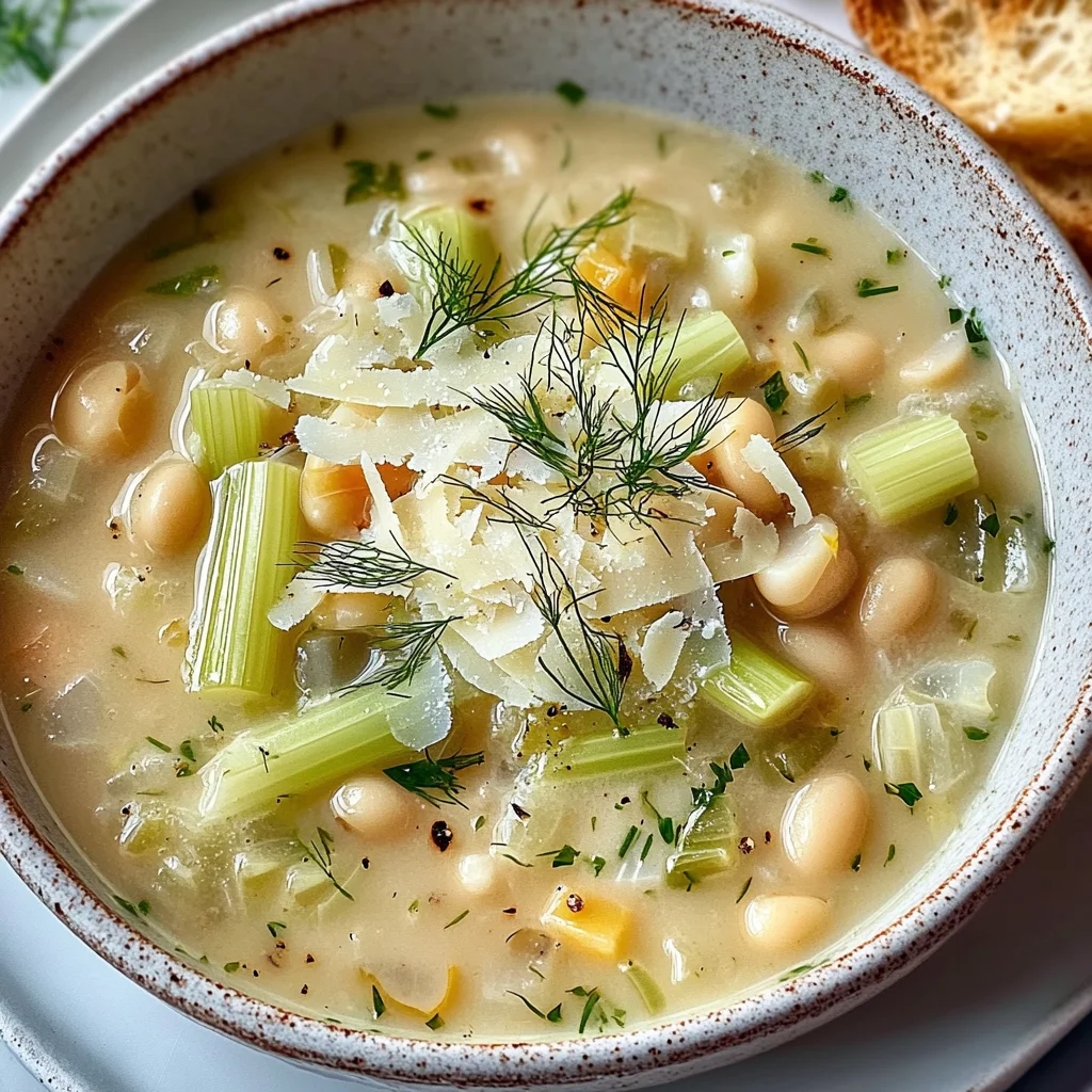 Soupe minestrone blanche légère