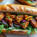 Sous-marins savoureux au tempeh