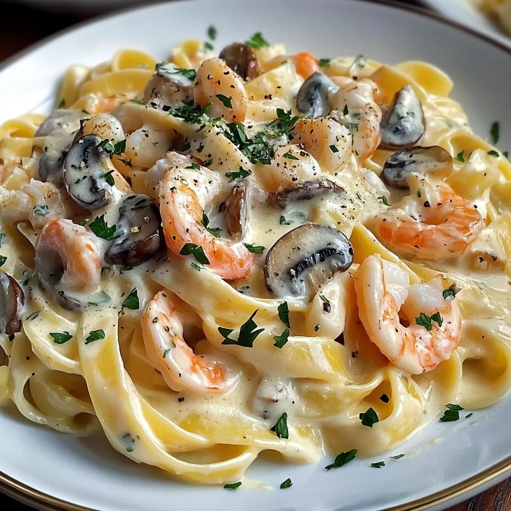 Tagliatelles aux fruits de mer