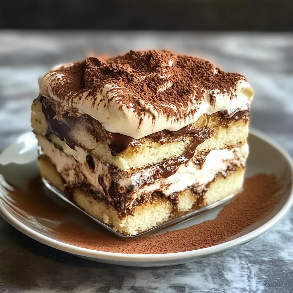 Tiramisu au Nutella express