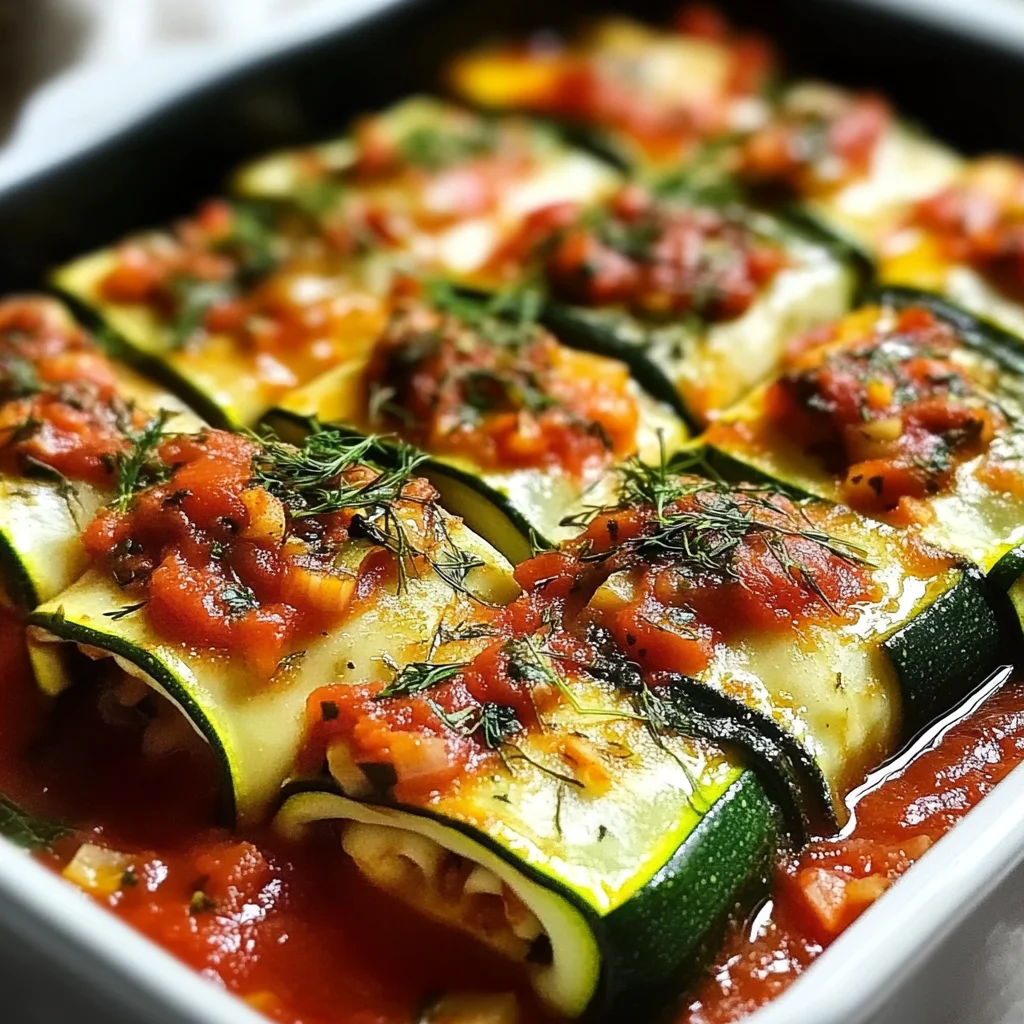 Cannelloni courgettes et légumes