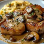 Côtelettes Porc Sauce Moutarde