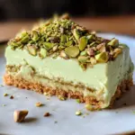 Flan pistache sans cuisson