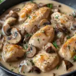 Fricassée de poulet délicieuse