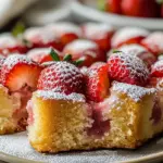 Gâteau Moelleux aux Fraises