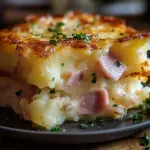 Gâteau pommes de terre farci