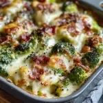 Gratin brocolis façon tartiflette