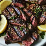 Macreuse au sumac grillée