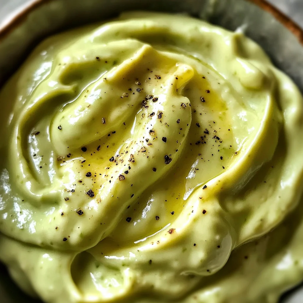 Mayonnaise d'Avocats Facile