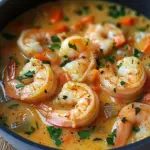 Mijoté de crevettes épices coco