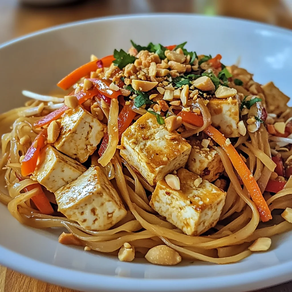 Nouilles thaï au tofu