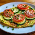 Omelette aux courgettes facile