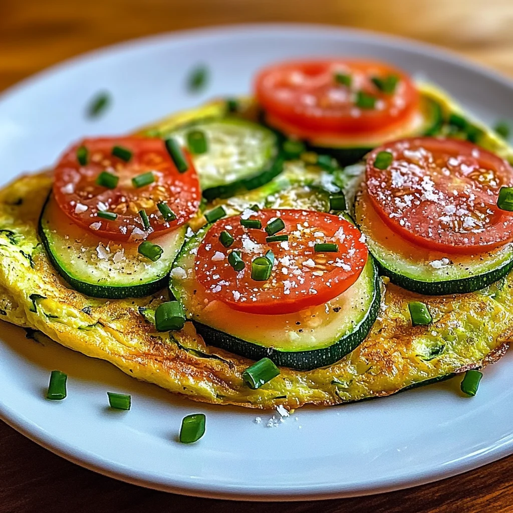 Omelette aux courgettes facile
