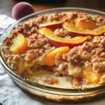 Pouding croustade nectarines abricots