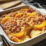 Pouding croustade nectarines abricots
