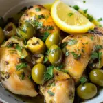 Poulet citron olives Etchebest