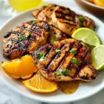 Poulet grillé aux agrumes