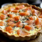 Quiche saumon et Boursin