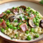 Risotto aux petits pois