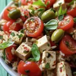 Salade de riz au tofu