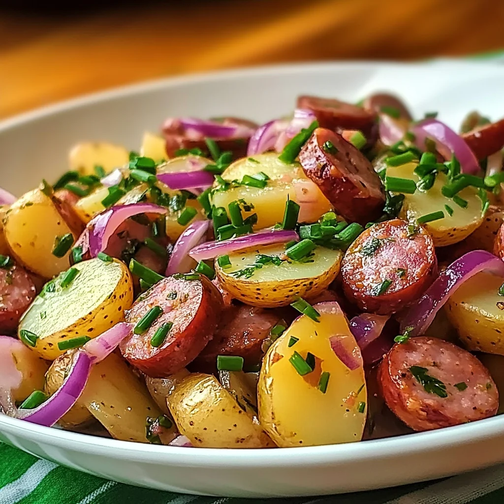 Salade pommes terre knacki