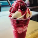 Slush Mont-Blanc cerises