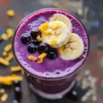 Smoothie cassis facile rapide