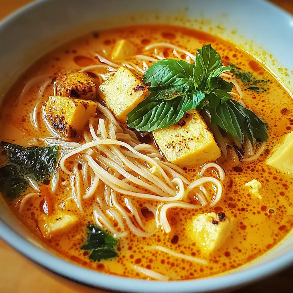 Soupe laksa aux épices