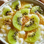 Tapioca au jasmin et kiwis