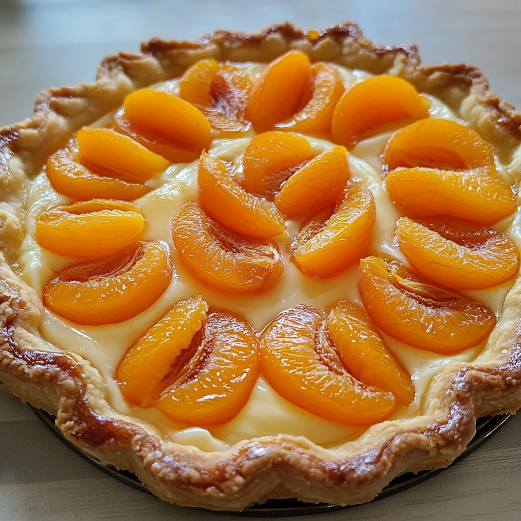 Tarte Oranaise aux Abricots